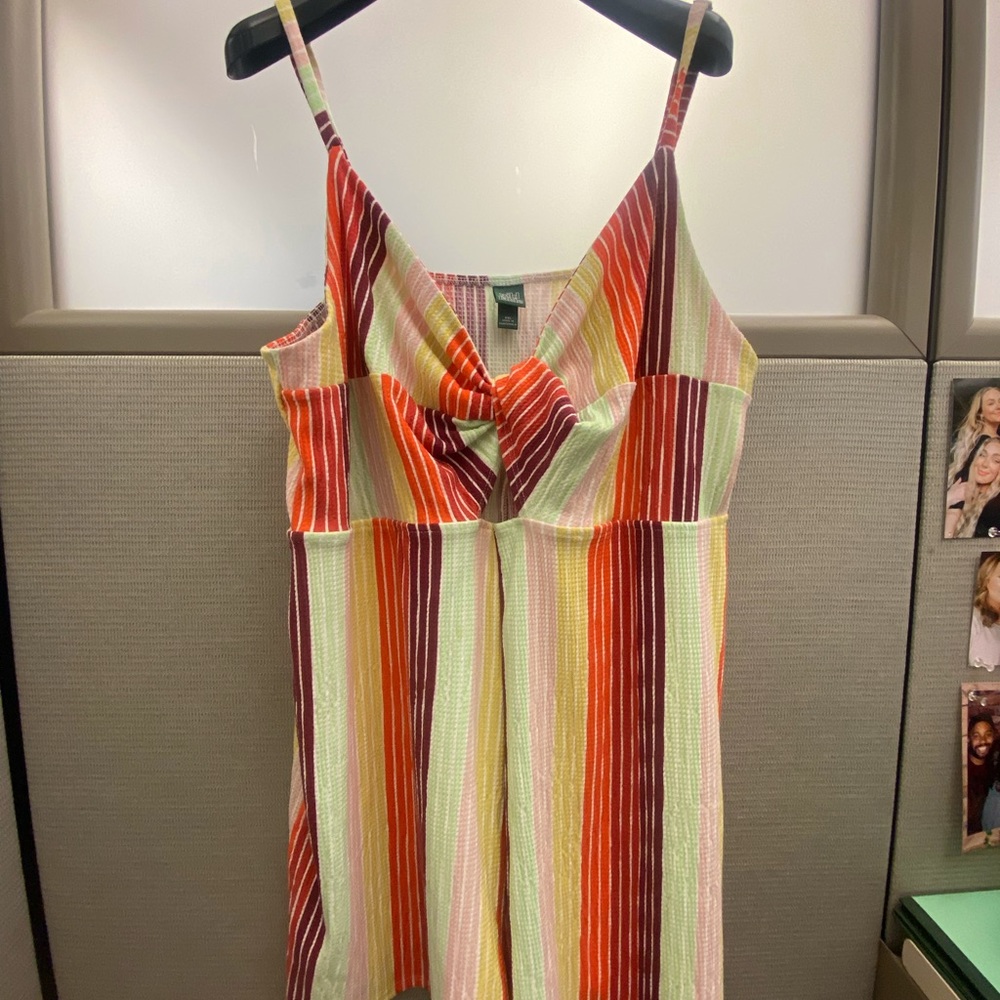 XXL Wild Fable Multicolor Striped Romper